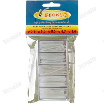 Кембрики силиконовые Stonfo 30-4, Ø 0.2-0.3-0.5-0.7-1.0 мм