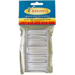 Кембрики силиконовые Stonfo 30-5, Ø 0.7-1.0-1.2-1.5-2.0 мм