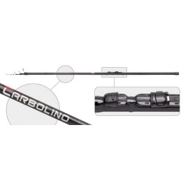 Удочка с кольцами Surf Master Carbolino 1560. 5 м. углеволокно. тест: 10-35 г. 270 г