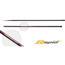 Удочка маховая Surf Master Rapid Series Vector Pole 7012. 7 м. углеволокно. тест: 5-30 г. 400 г