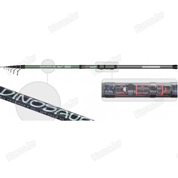 Удочка с кольцами Surf Master 1519 Dinosaur. 4 м. углеволокно. тест: 20-45 г. 228 г