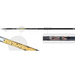 Удочка с кольцами Surf Master 1536 Stinger Float. 4 м. углеволокно. тест: 20-45 г. 310 г