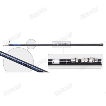 Удочка с кольцами Surf Master Classic Bolognese 1551. 5 м. углеволокно. тест: 5-35 г. 370 г