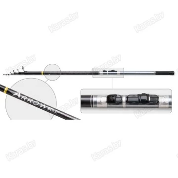 Удочка с кольцами Surf Master Arrow 5004. 5 м. углеволокно. тест: 15-45 г. 290 г