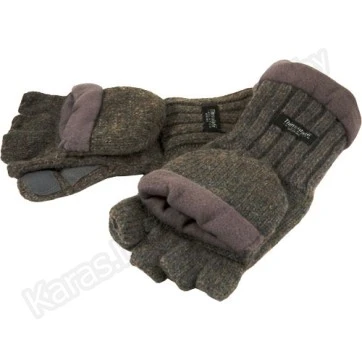 Варежки Tagrider TR 1065-1 вязаные темные