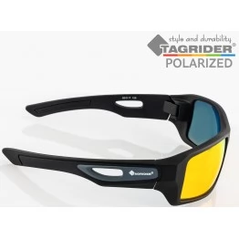 Очки поляризационные Tagrider IMN-001-45 Gold Red Mirror в чехле