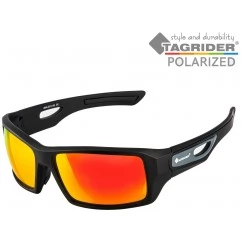 Очки поляризационные Tagrider IMN-001-45 Gold Red Mirror в чехле