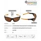 Очки поляризационные Tagrider N25-1 Brown в чехле