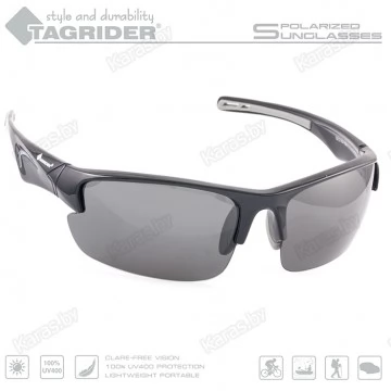 Очки поляризационные Tagrider N09-2 Gray в чехле