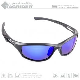 Очки поляризационные Tagrider N19-16 Blue Mirror в чехле