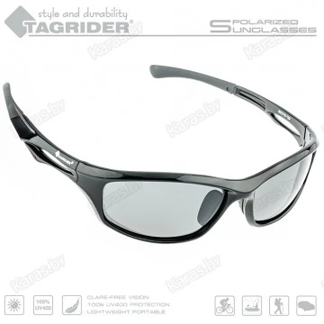 Очки поляризационные Tagrider N19-2 Gray в чехле