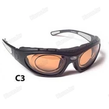 Очки поляризационные Tagrider в чехле GLTR 012 C3 AR диоптрийная вставка уплотнитель EVA