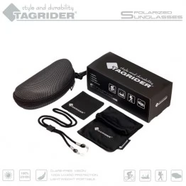 Очки поляризационные Tagrider N14-1 BROWN в чехле