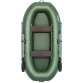 Надувная 2-местная ПВХ лодка Таймень LX 290 (зеленый)
