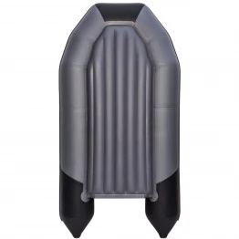 Надувная 2-местная ПВХ лодка Таймень NX 2800 НДНД Комби (графит, черный)