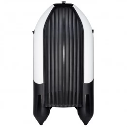 Надувная 5-местная ПВХ лодка Таймень NX 3800 НДНД Pro Комби (серый, графит)