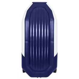 Надувная 2-местная ПВХ лодка Таймень NX 270 НД Комби (серо-синяя)