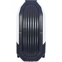 Надувная 2-местная ПВХ лодка Таймень NX 270 НД Комби (серо-черная)