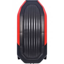 Надувная 2-местная ПВХ лодка Таймень NX 270 НД Комби (красно-черная)