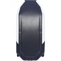 Надувная 2-местная ПВХ лодка Таймень NX 270 Комби (серо-черная)