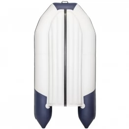 Надувная 3-местная ПВХ лодка Таймень NX 3200 НДНД Комби (светло-серый, синий)