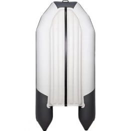 Надувная 3-местная ПВХ лодка Таймень NX 3200 НДНД Комби (серый, графит)