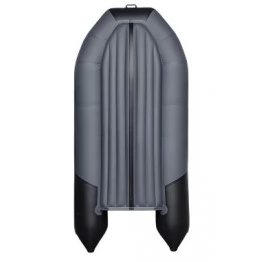 Надувная 4-местная ПВХ лодка Таймень NX 3400 НДНД Pro Комби (графит, черный)