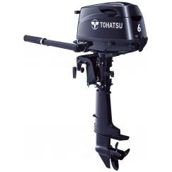 Лодочный мотор 4-тактный бензиновый Tohatsu MFS6C SS (выносной бак на 12 литров)