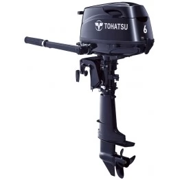 Лодочный мотор 4-тактный бензиновый Tohatsu MFS6C SS (выносной бак на 12 литров)