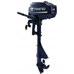 Лодочный мотор 2-тактный бензиновый Tohatsu M3.5B2 S
