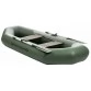 Надувная 2-местная ПВХ лодка Тонар Бриз 280 (без настила, зеленая)