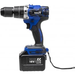 Шуруповерт-электробур 120 Нм, 18V, 6Ah (HS-LB176) Helios