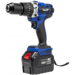 Шуруповерт-электробур 120 Нм, 18V, 6Ah (HS-LB176) Helios