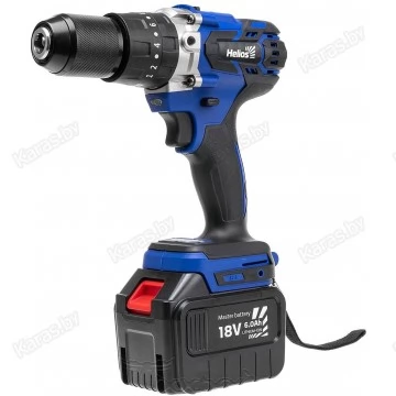 Шуруповерт-электробур 120 Нм, 18V, 6Ah (HS-LB176) Helios