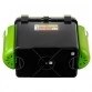 Ящик рыболовный зимний Helios 19 л с карманами односекционный (салатовый)
