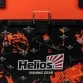 Ящик рыболовный зимний Helios Shark 19 л (оранжевый)