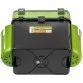 Ящик рыболовный зимний Helios c карманами 19л (салатовый)