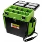 Ящик рыболовный зимний Helios c карманами 19л (салатовый)