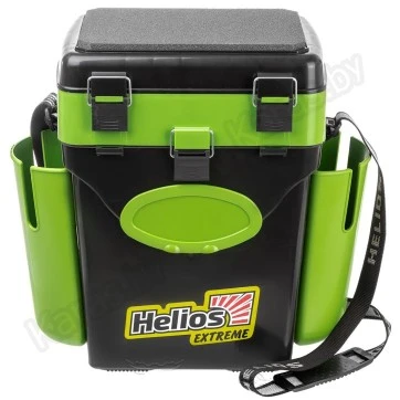 Ящик рыболовный зимний Helios Fishbox 10л (салатовый)