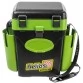 Ящик рыболовный зимний Helios Fishbox 10л (салатовый)