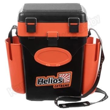 Ящик рыболовный зимний Helios Fishbox 10л (оранжевый)