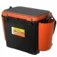 Ящик рыболовный зимний Helios 19 л с карманами односекционный (оранжевый)