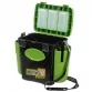 Ящик рыболовный зимний Helios Fishbox (10л) односекционный (салатовый)