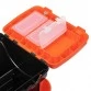 Ящик рыболовный зимний Helios Fishbox (10л) односекционный (оранжевый)