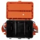 Ящик рыболовный зимний Helios c карманами 19л (оранжевый)