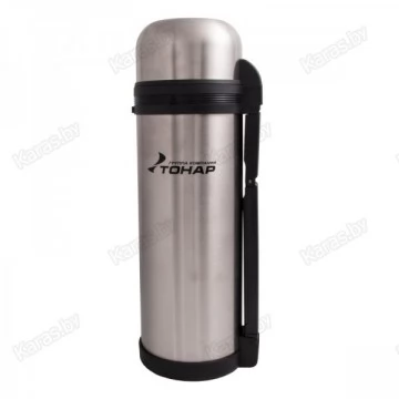 Термос Тонар 1.5л (две чашки. ручка. ремень) HS.TM-012