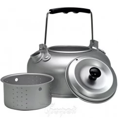 Чайник алюминиевый Helios c ситечком для заваривания (1л)