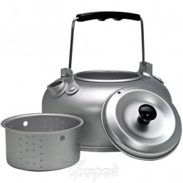 Чайник алюминиевый Helios c ситечком для заваривания (1л)