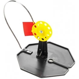 Жерлицы зимние Тонар неоснащенные ЖЗ-03 в сумке (10 шт, диск 210 мм, катушка 85 мм)