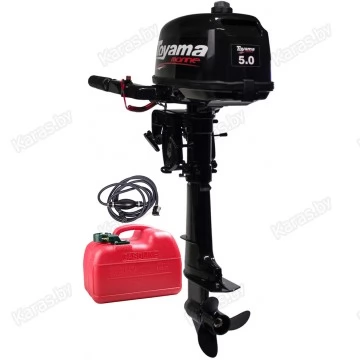 Лодочный мотор 2-тактный бензиновый Toyama T5BMS (с выносным баком)
